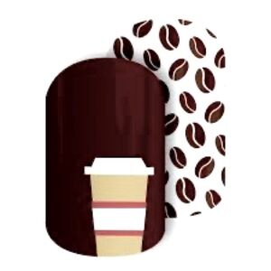 𝅺jamberry Nail Wraps - Latte Love